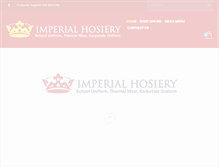 Tablet Screenshot of imperialhosiery.com